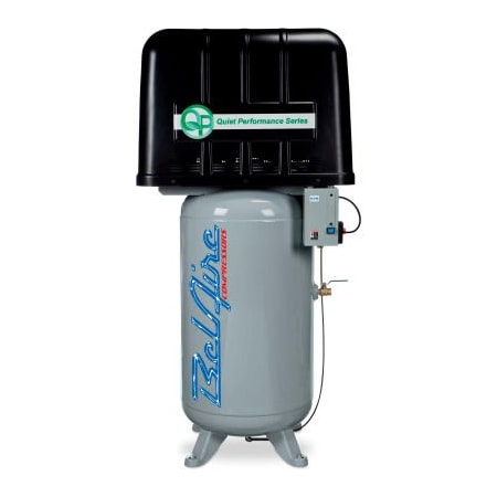 Quincy Compressor Belaire QP318VLE, 7.5HP, Two-Stage Compressor, 80 Gallon, Vert., 175 PSI, 25.3 CFM, 1-Phase 208-230V 8090250245